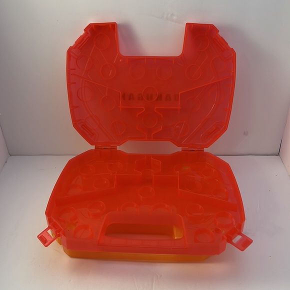 Bakugan Battle Brawlers Carrying Storage Case Set of 2 Empty Stackable - Picture 3 of 9